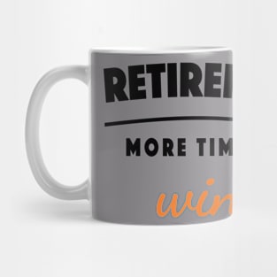 Retirement Gift Retired Elderly Party Wine Mug